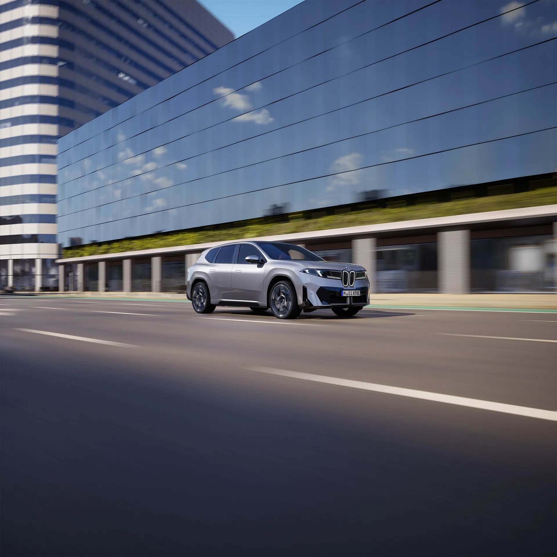 BMW iX3 Neue Klasse – elektrisch unterwegs in der Stadt BMW iX3 Probefahrt bei der Langenhan Gruppe