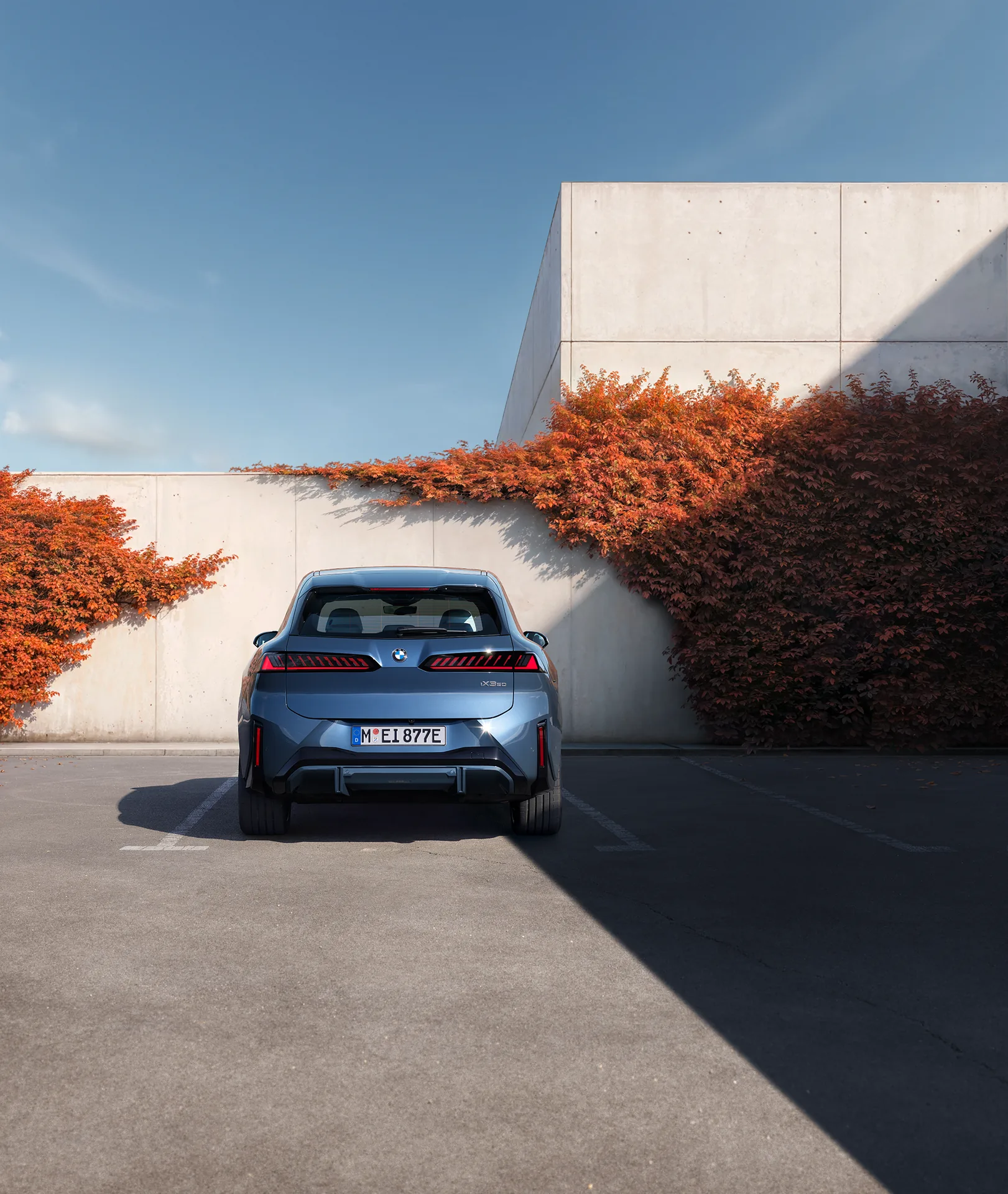 BMW iX3 Neue Klasse – Heckansicht BMW iX3 Heckdesign der Neuen Klasse