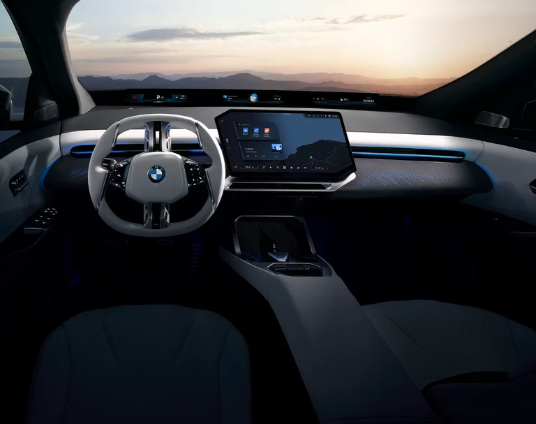 BMW iX3 Neue Klasse – Innenraum und Cockpit BMW iX3 Panoramic iDrive Cockpit