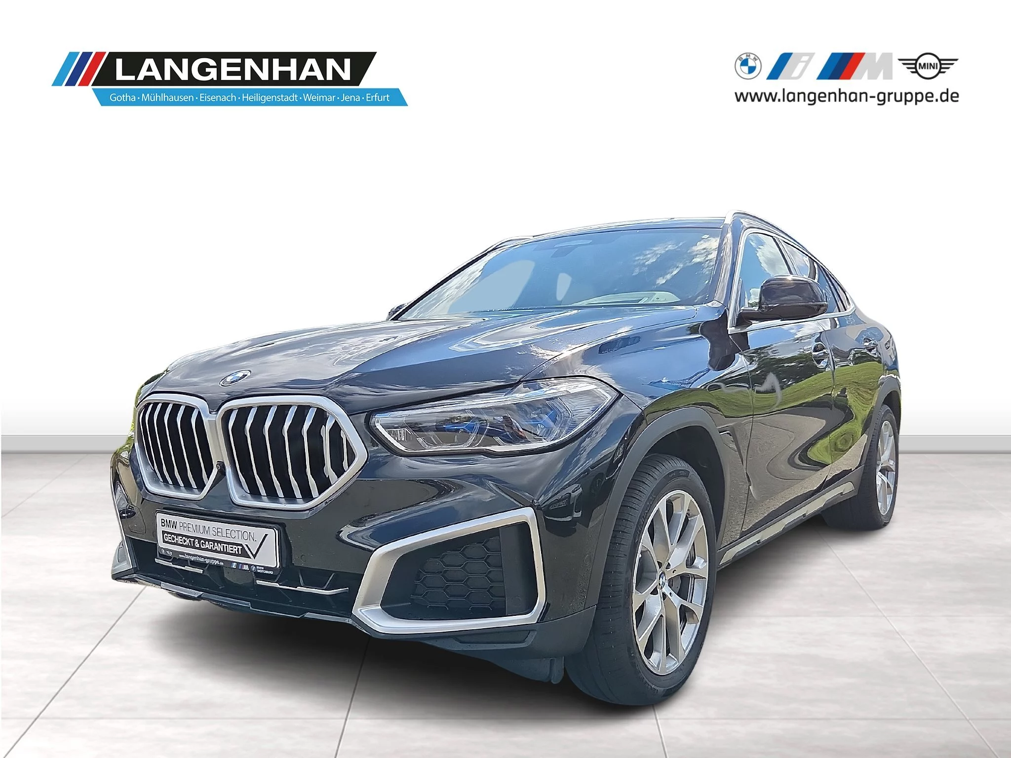 BMW X6 xDrive40d LASER HUD KAMERA INDIVIDUAL Standheizung Reifen+Bremsen+Service neu!