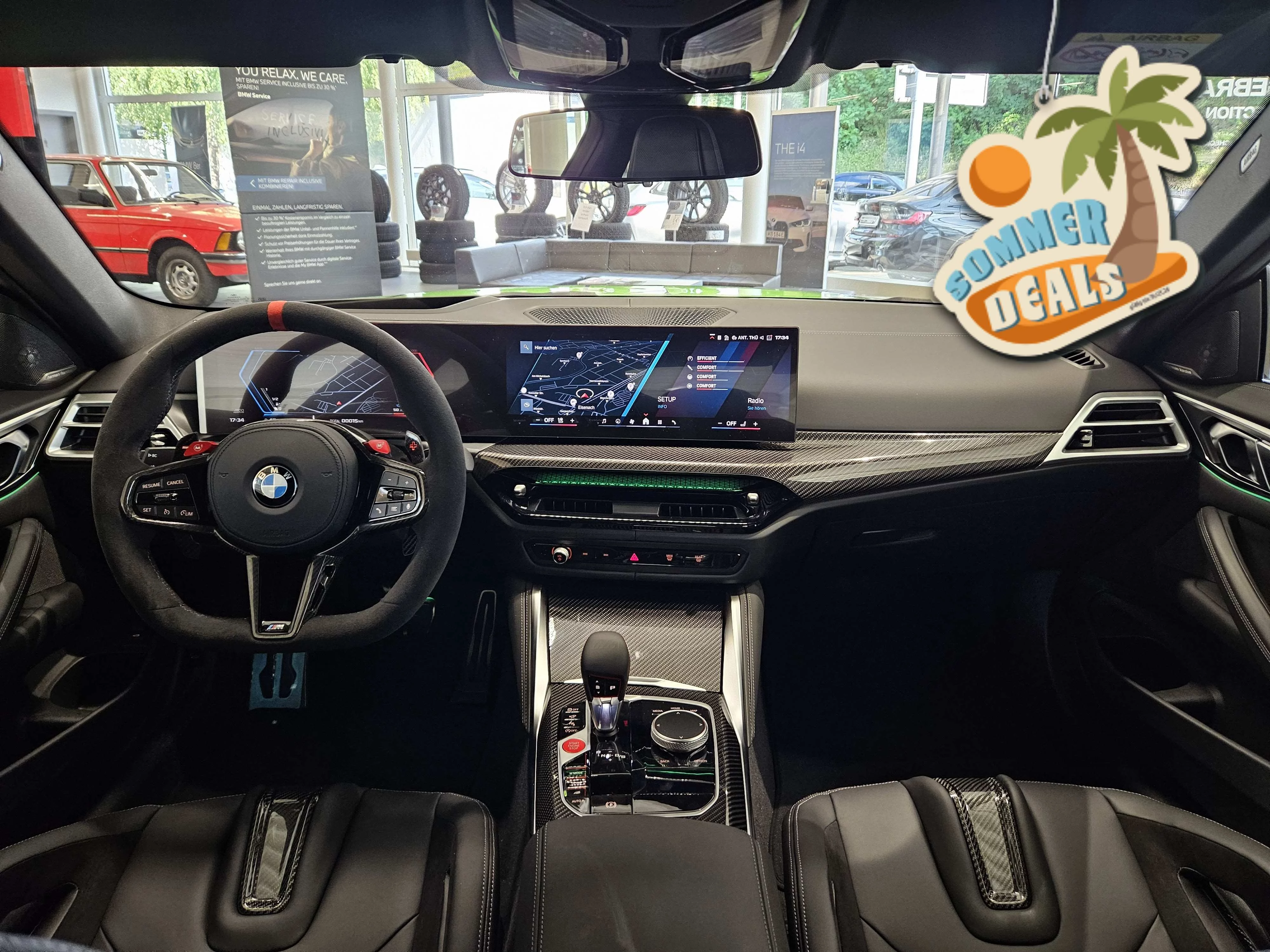 BMW M4 Coupé Carbon Dach Carbon Schalensitze – Fahrzeugansicht 23