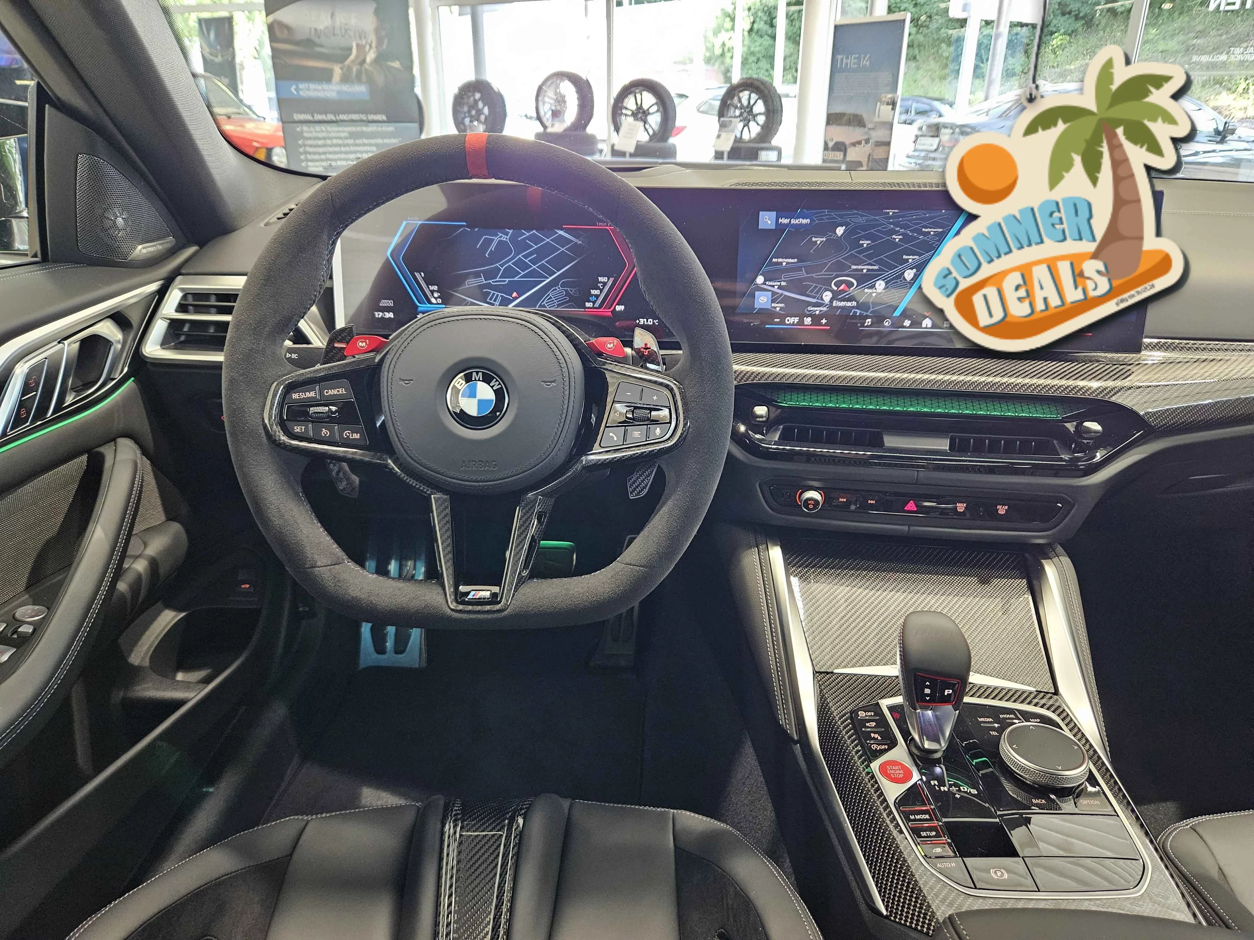 BMW M4 Coupé Carbon Dach Carbon Schalensitze – Fahrzeugansicht 25