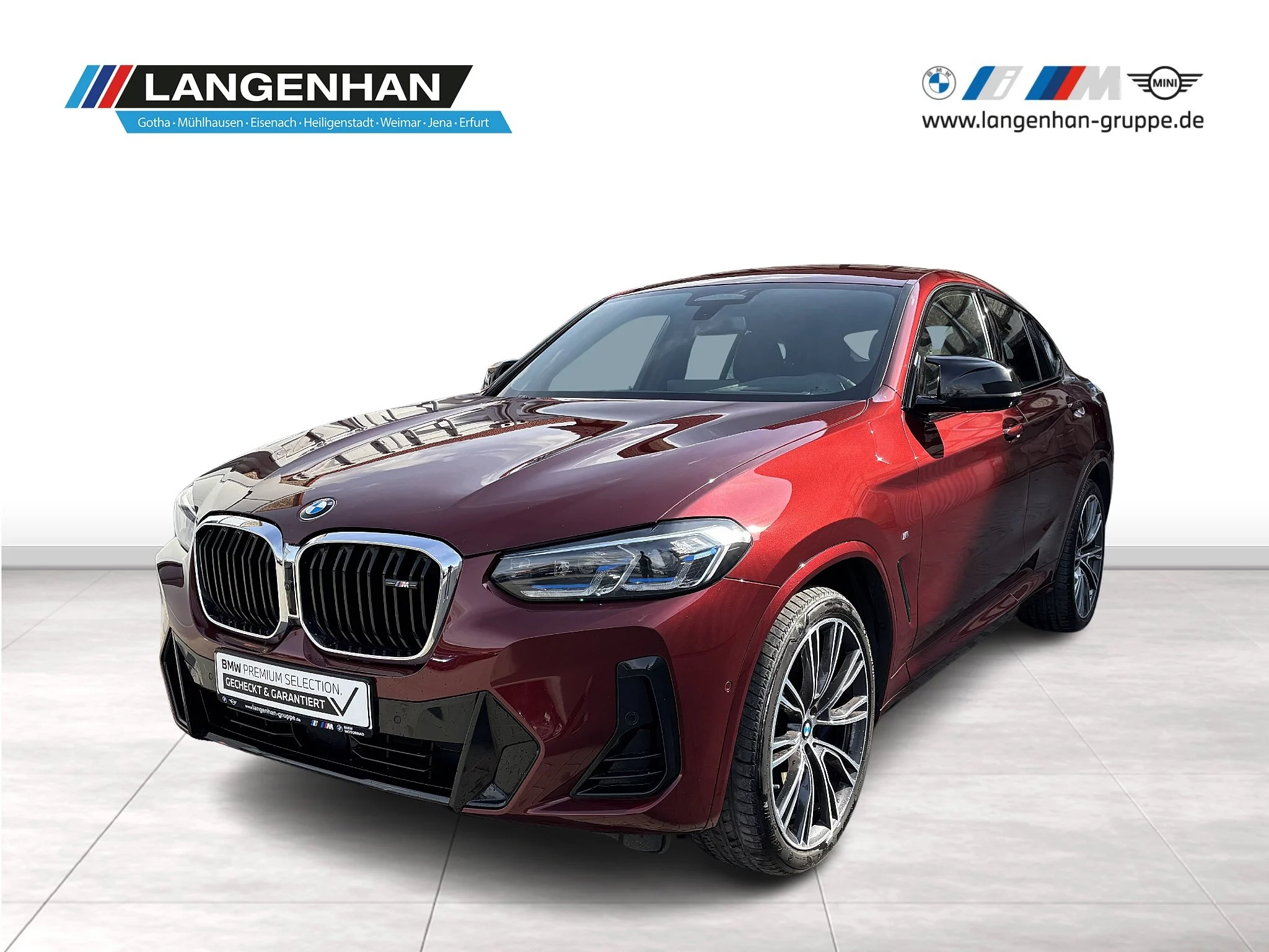 BMW X4 M40d Laser LC Prof HUD 360° 21" Memory HK SHZ PDC Tempo