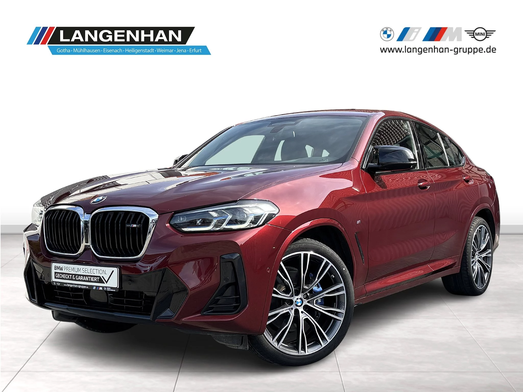 BMW X4 M40d Laser LC Prof HUD 360° 21" Memory HK SHZ PDC Tempo