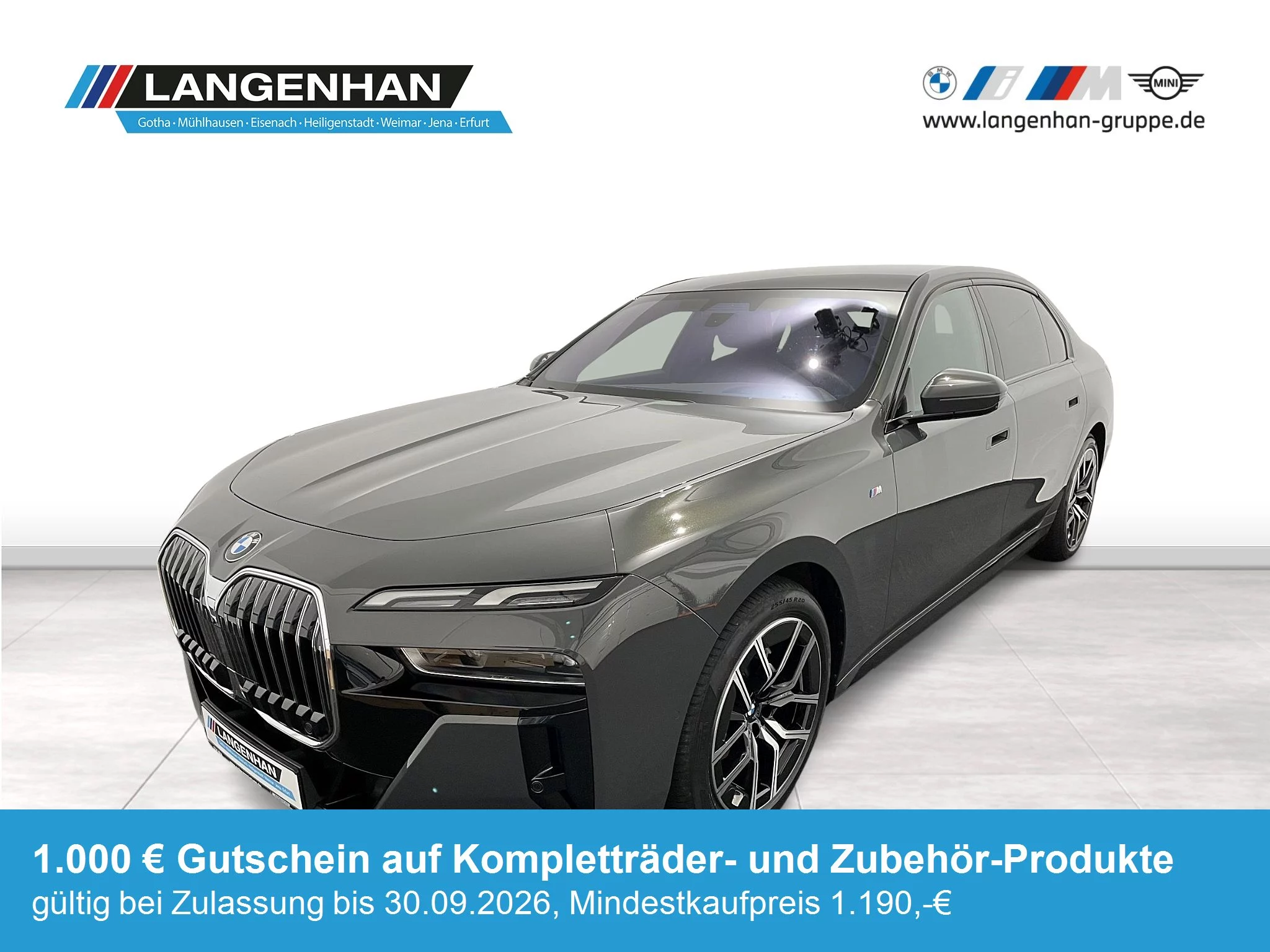 BMW 740d xDrive Limousine M Sportpaket 360° PANO ACC AHK DAB LED