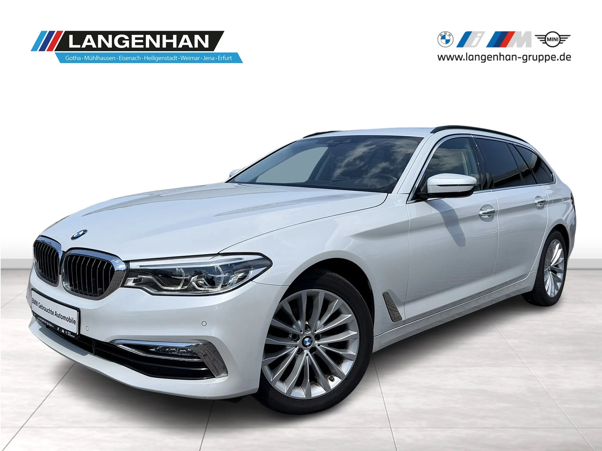 BMW 520d xDrive LED Navi Prof HUD AHK Kamera SHZ PDC Tempo