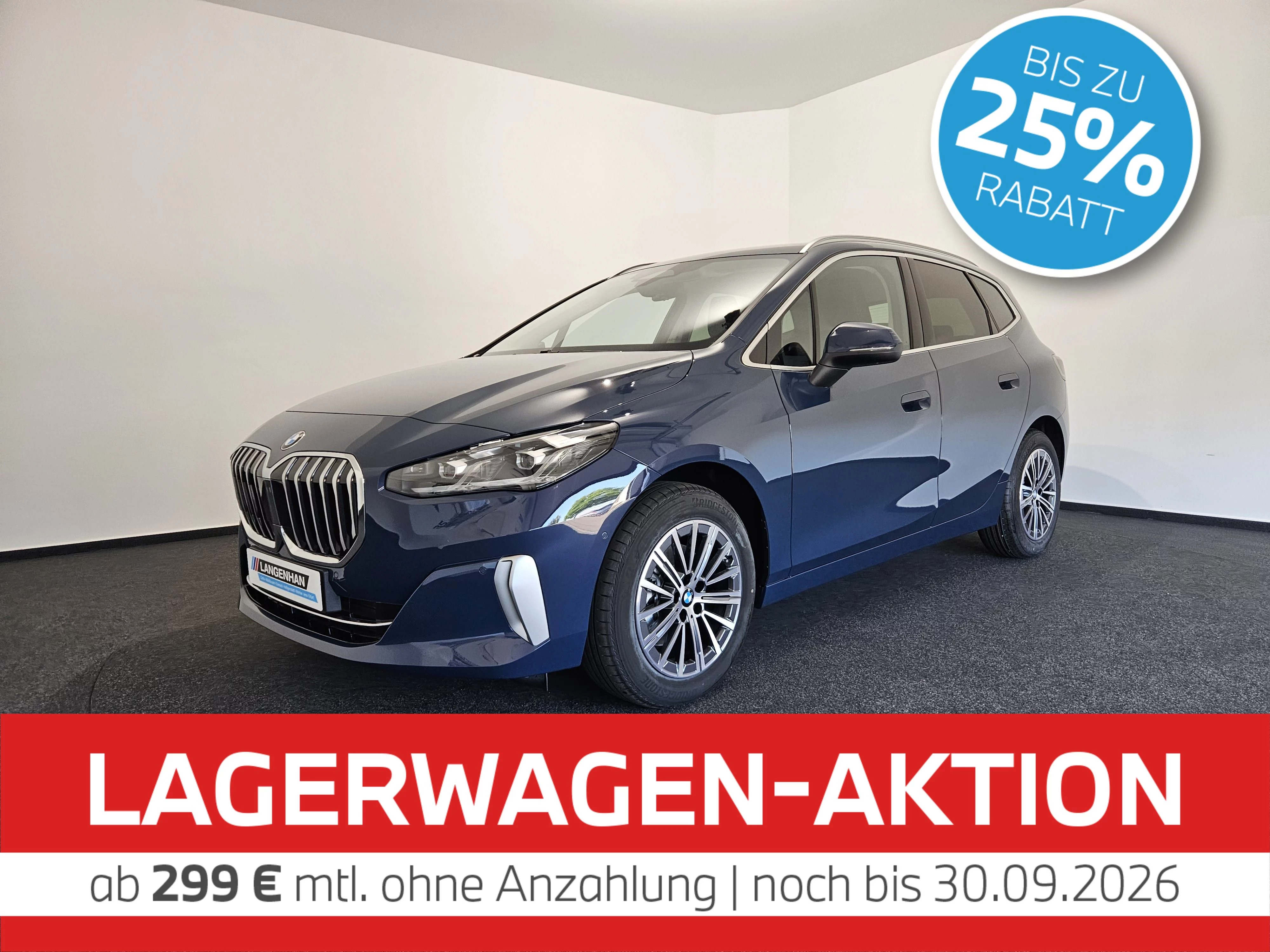 BMW 218i LuxuryLine AHK Lenkradheizung Navi