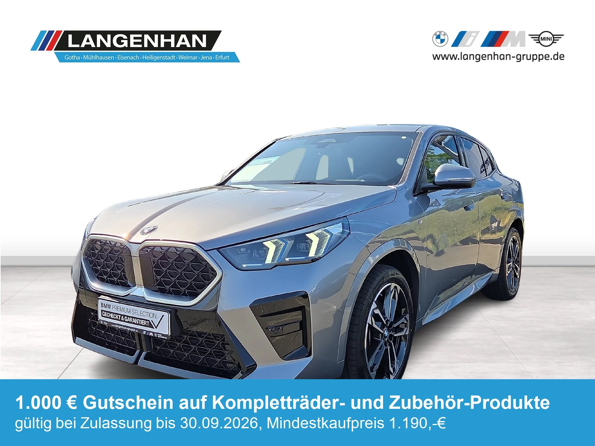 BMW X2 sDrive20i M Sport Head-Up HK 19 Zoll LED ICONIC