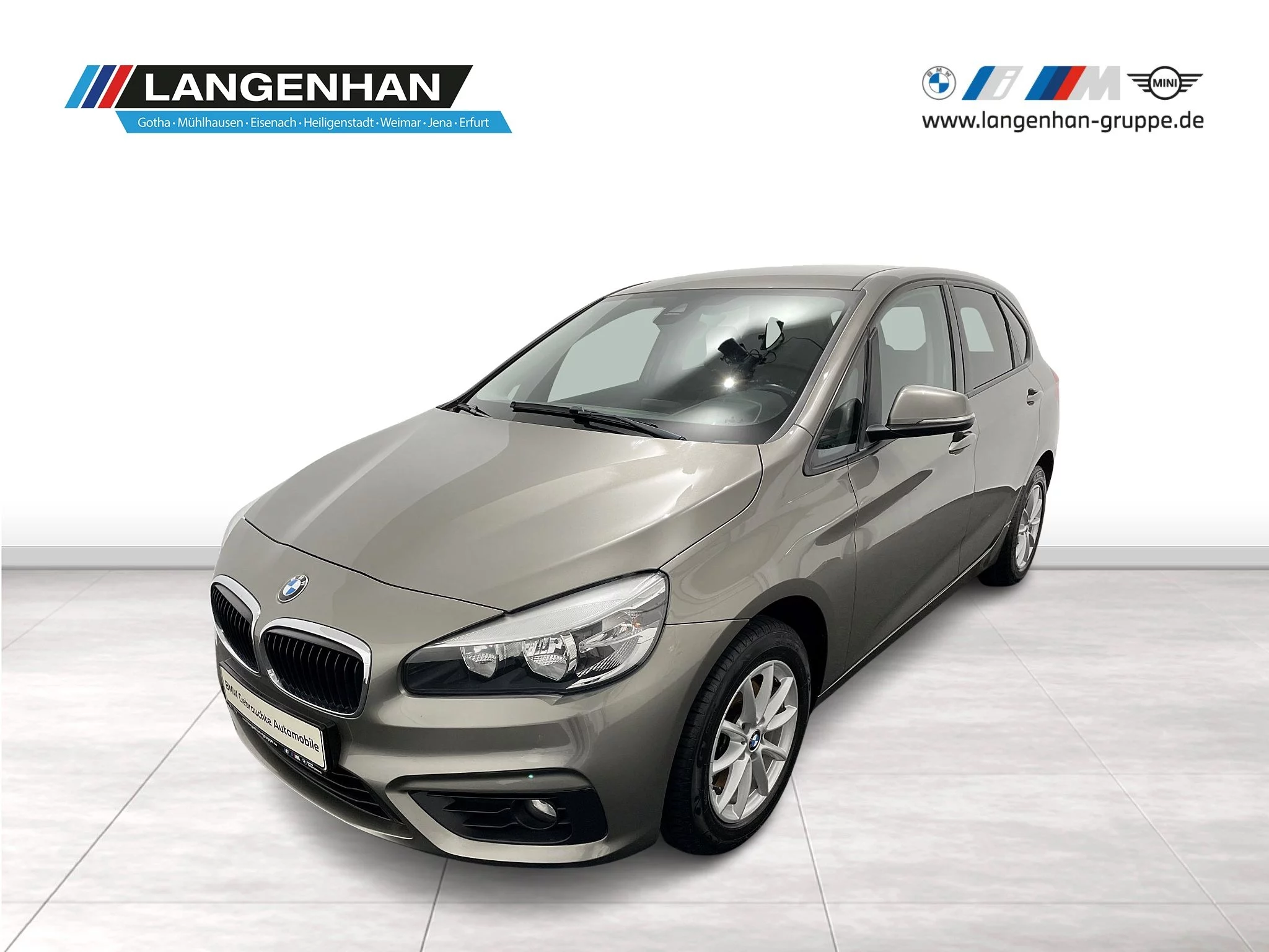 BMW 220i Active Tourer Advantage Tempomat AHK schw.