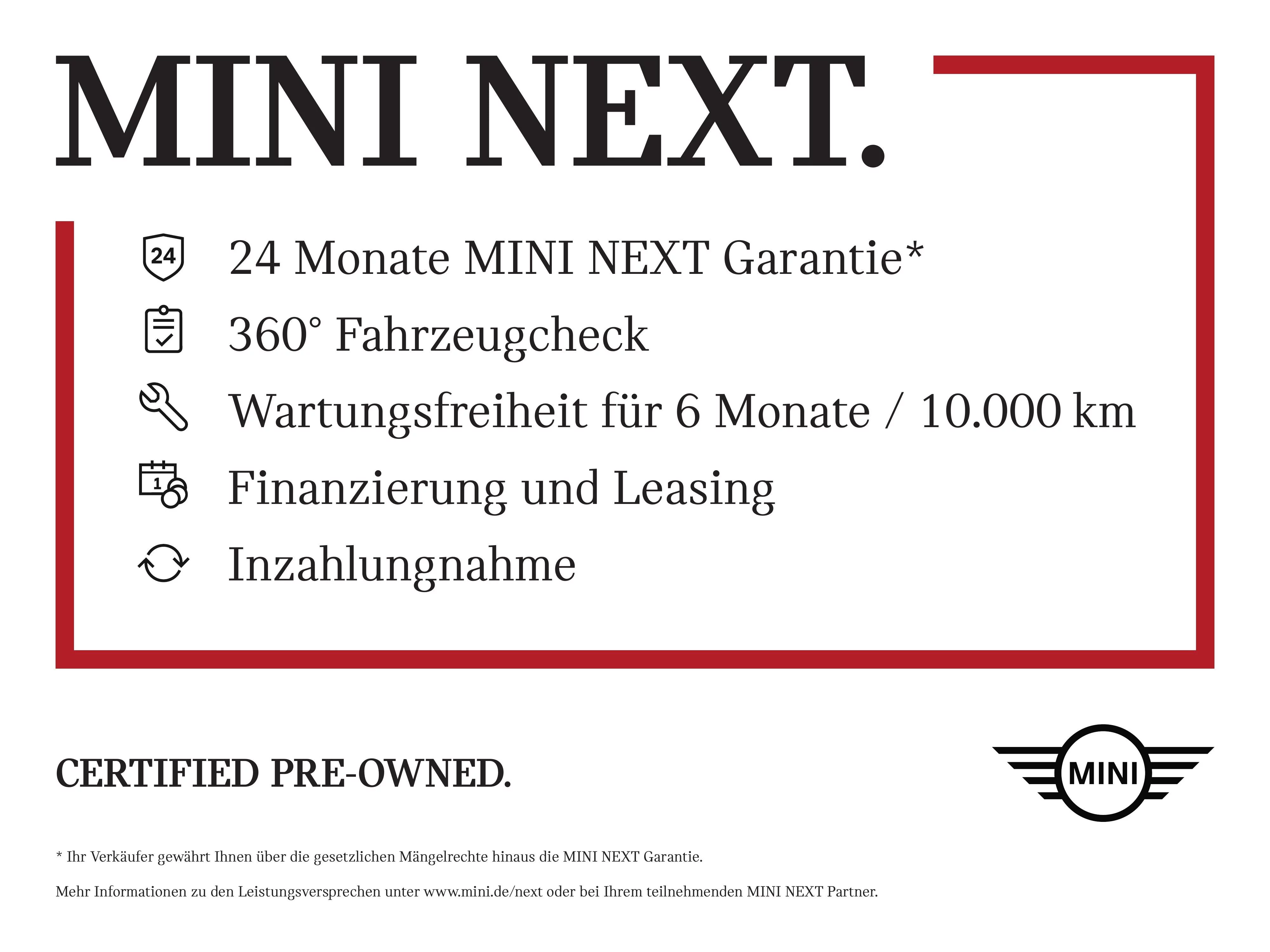 MINI Cooper S SHZ/LHZ/PANO/HUD/DAB/RFK/LED Head-Up