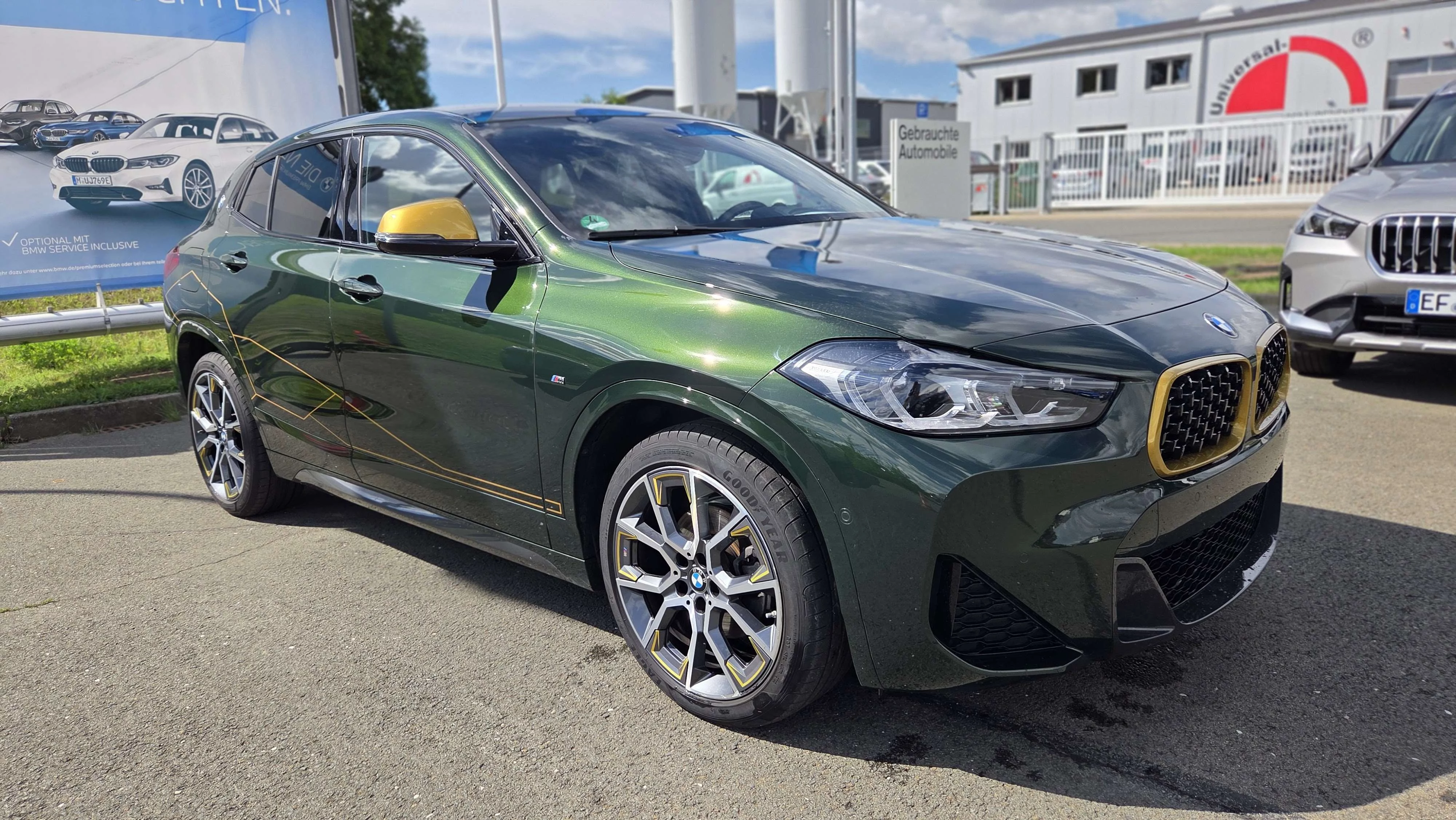 BMW X2 sDrive18i Edition Gold Play Adapt. LED M Sport Paket Navi Tempomat Klimaaut.