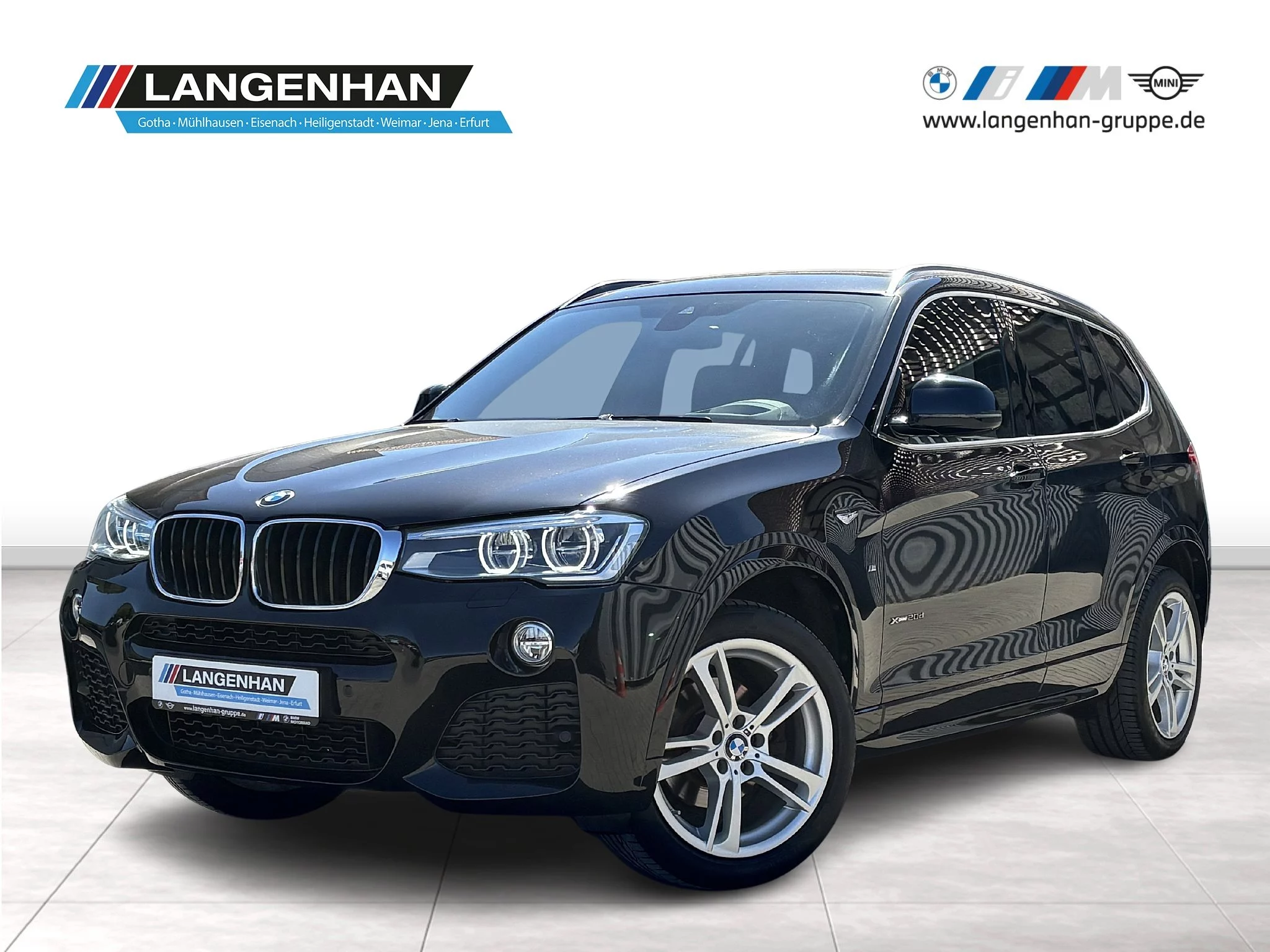 BMW X3 xDrive20d ///M Sportpaket LED Navi Prof HUD AHK Kamera Memory SHZ PDC Tempo