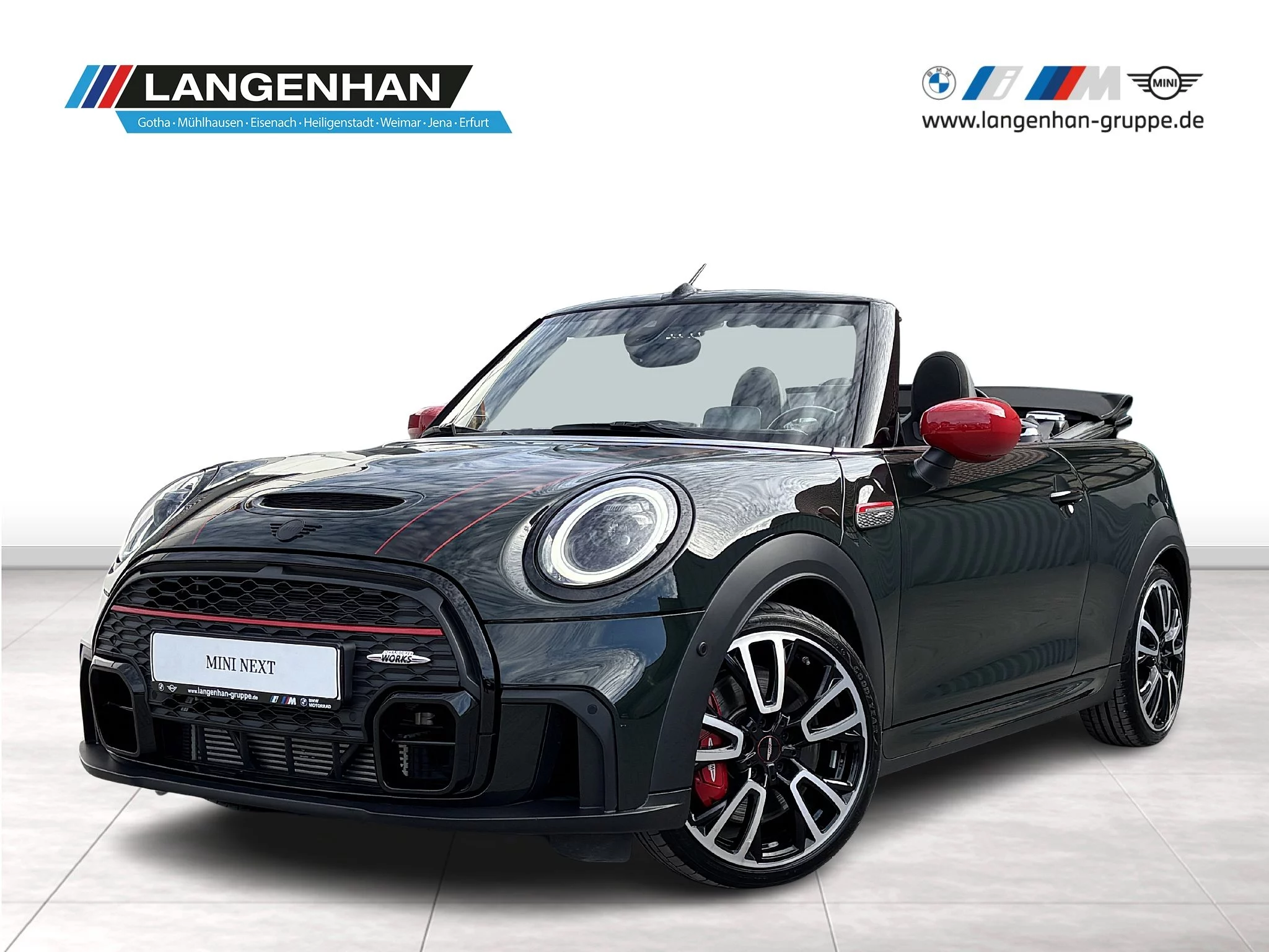 MINI John Cooper Works Cabrio LED Navi HUD Kamera LRH HK SHZ PDC Tempo