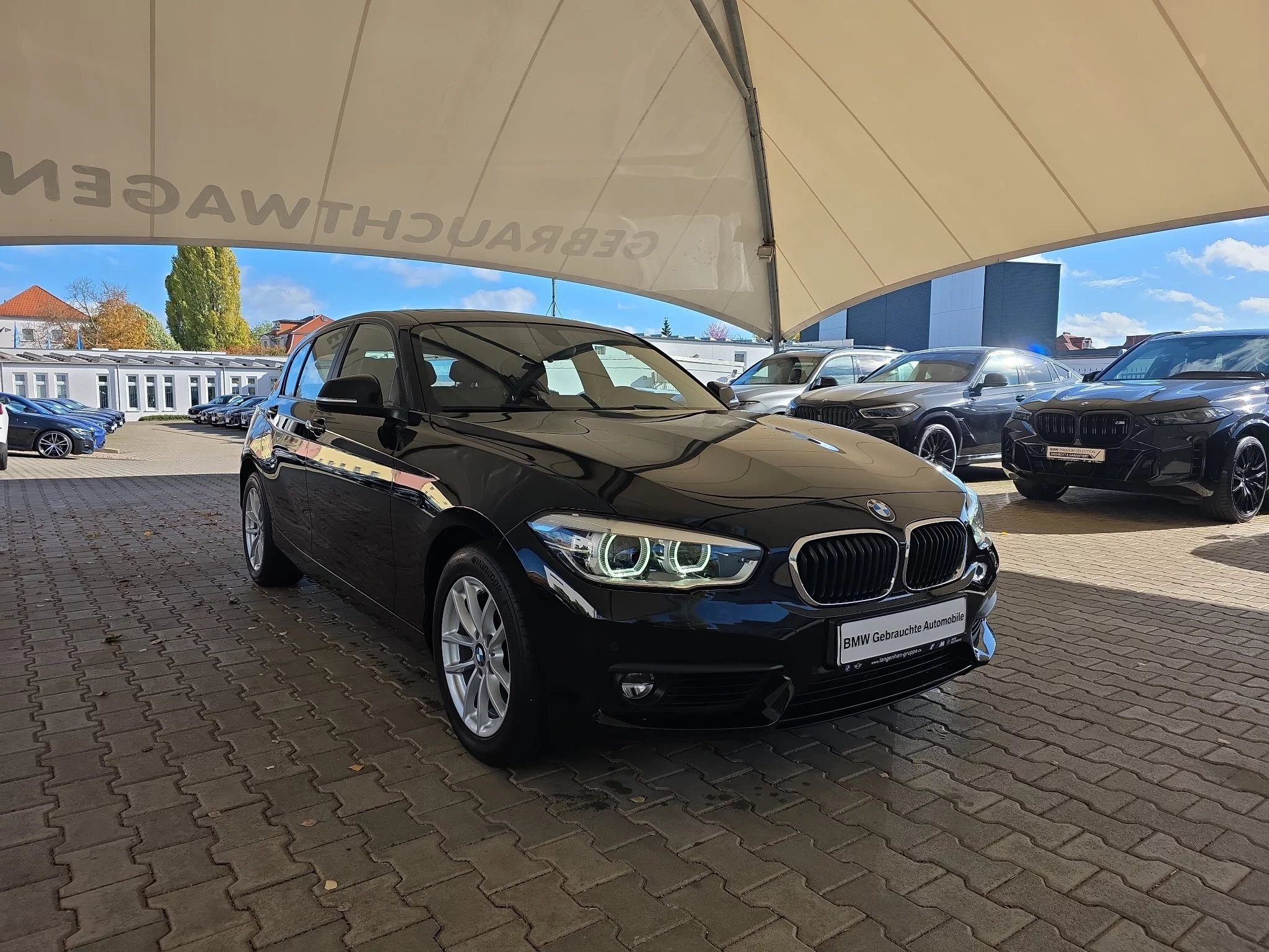 BMW 120d 5-Türer Advantage LED GSD RFK Navi Bus.