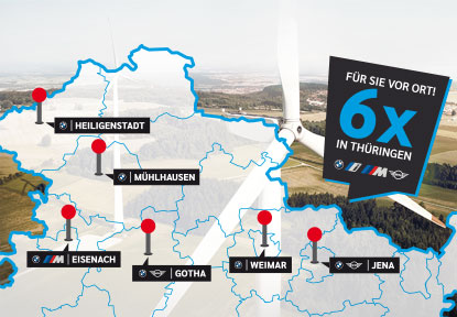 Standorte von BMW-Langenhan in Thüringen